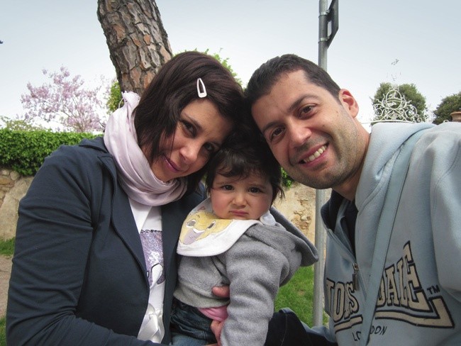 Cristiana i Alessandro zawdzięczają narodzenie córeczki  Matce Bożej Skalnej 