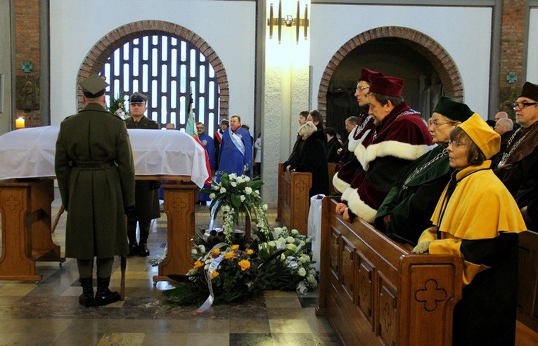 Rektora żegnał Senat UKSW, współpracownicy i studenci