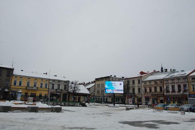 Rynek w Nowym Targu po remoncie