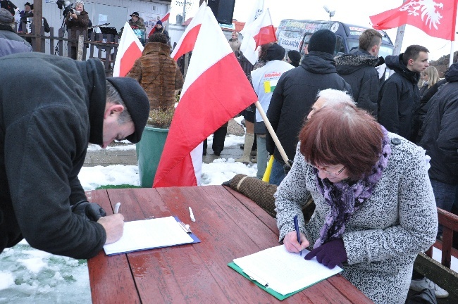 Marsz w obronie wolności mediów