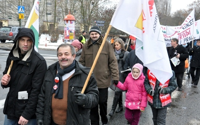 Marsz w obronie wolności mediów