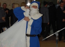 Mikołaj też ma swój niebieski mundur