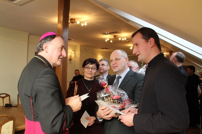 Przedświąteczne spotkanie Biskupa Tarnowskiego