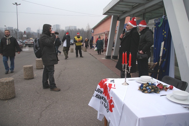 Bojkotuj Auchan w Wigilię