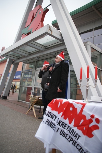 Bojkotuj Auchan w Wigilię