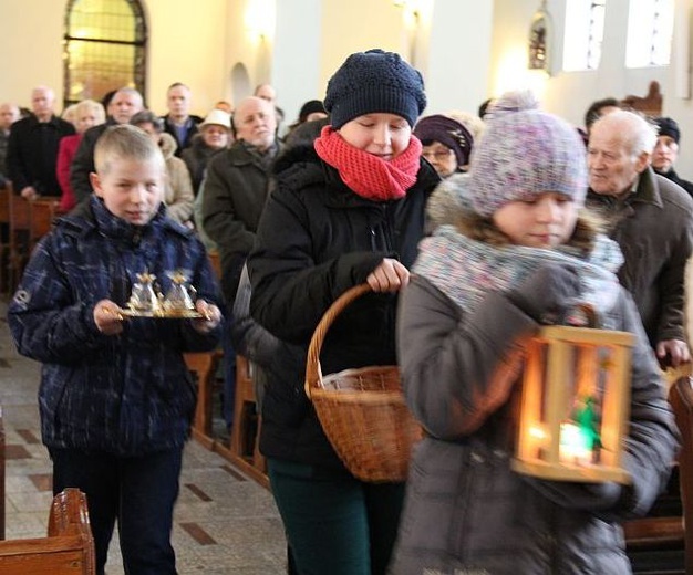 Poświęcenie szopek w Starym Kisielinie w IV Niedzielę Adwentu