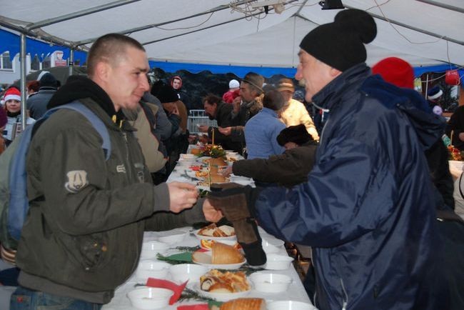 Wigilia dla potrzebujących 