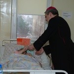 Wigilijna wizyta u chorych