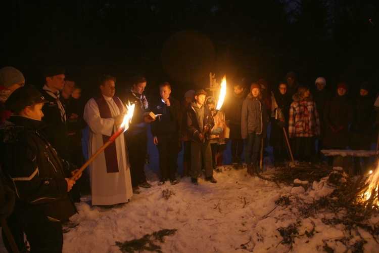 Bożonarodzeniowe spotkanie skautów 