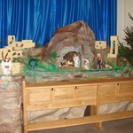 Szopka w parafii oo. Kapucynów Stalowa Wola - Rozwadów