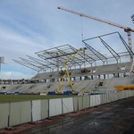 Trwa budowa stadionu Górnika Zabrze