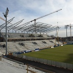 Trwa budowa stadionu Górnika Zabrze