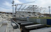 Trwa budowa stadionu Górnika Zabrze