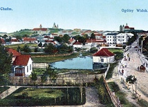  Widok ogólny miasta Chełma od strony  zachodniej   sprzed 1910 roku