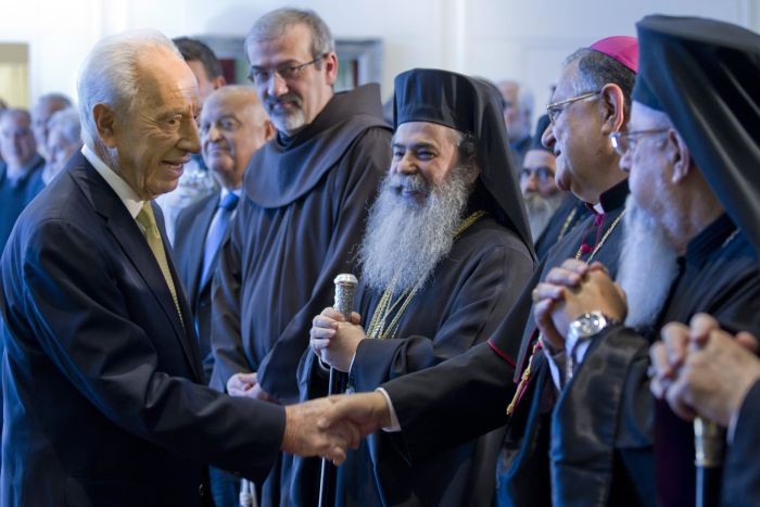 Peres: Pokój jest wołaniem z nieba