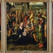 Pieter Coecke van Aelst  „Zwiastowanie, Pokłon Trzech Króli, Narodzenie”,