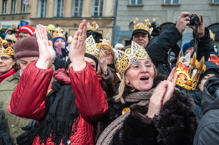 Orszak Trzech Króli w Warszawie cz. II