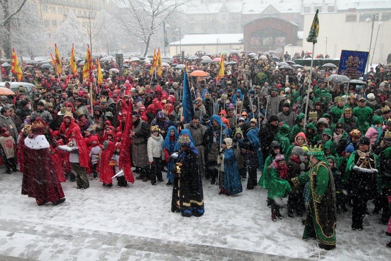 Husaria w Katowicach, czyli orszak po śląsku