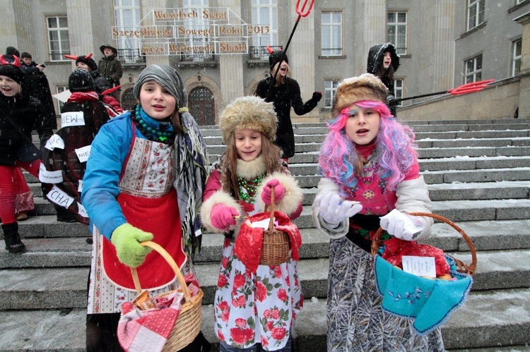 Husaria w Katowicach, czyli orszak po śląsku