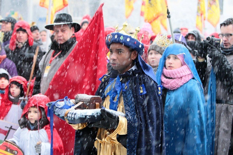 Husaria w Katowicach, czyli orszak po śląsku