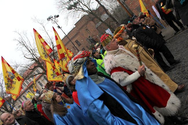 Orszak Trzech Króli w Płocku cz.I 