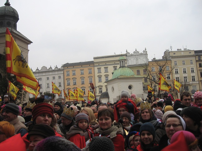 Orszak Trzech Króli w Krakowie 2013 r.