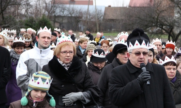 Ubiegłoroczny orszak w Zgłobicach