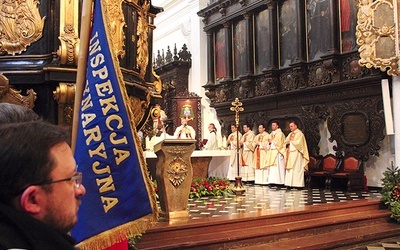 W uroczystej Mszy św. uczestniczyli przedstawiciele  służb weterynaryjnych z całej Polski