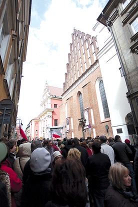  Mazowiecka pielgrzymka śladami św. Jakuba rozpoczyna się  od warszawskiej katedry