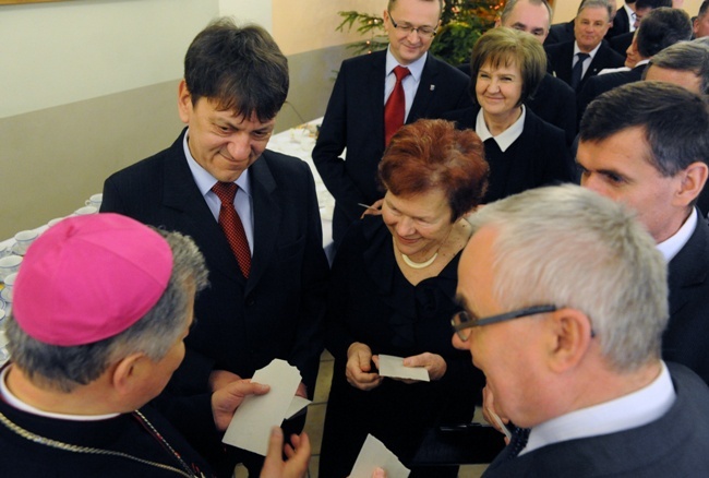 Samorządowcy odpowiedzieli na zaproszenie biskupa