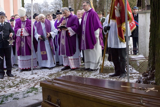 Pożegnanie kapłana