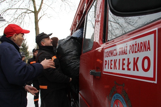 OSP Piekiełko z darami w Tarnowie