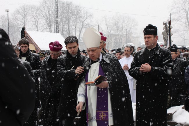 Pogrzeb ks. prałata Gerarda Kowolika