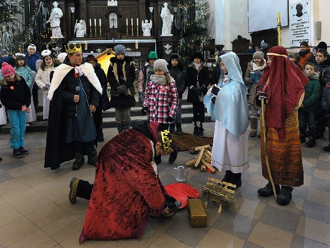 Jasełka w parafii bł. Jana Pawła II w Pułtusku