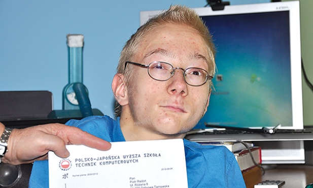 Podjęcie studiów było kolejnym krokiem w pokonywaniu choroby 