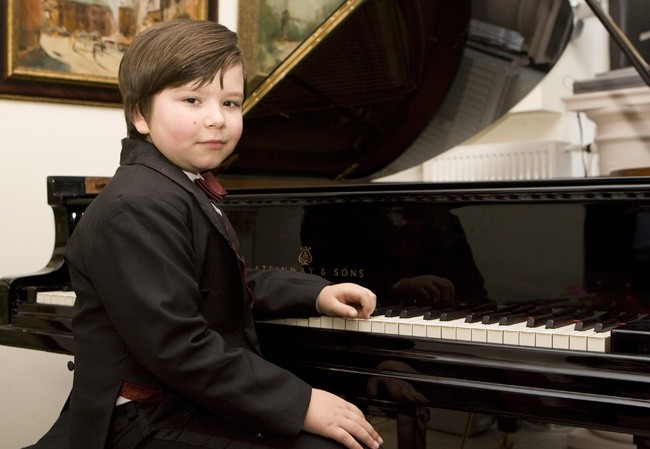 Mały pianista podbija świat