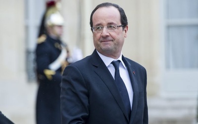 Hollande przyjmie przeciwników "homo-małżeństw" i...