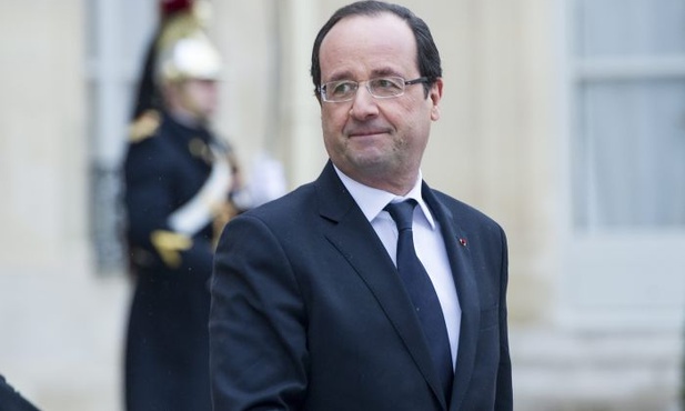 Hollande przyjmie przeciwników "homo-małżeństw" i...
