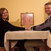  Kamila oraz Mariusz Górscy-Kłodzińscy, liderzy Spotkań Małżeńskich w Olsztynie, sami również prawdziwie spotkali się na rekolekcjach