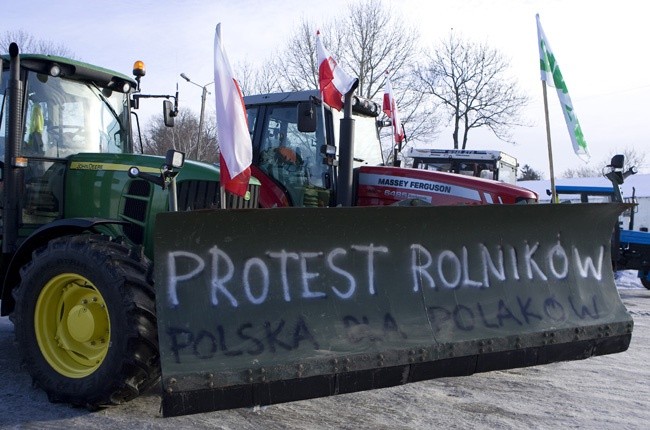 Traktory znów na drogach