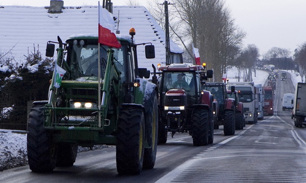 Traktory znów na drogach