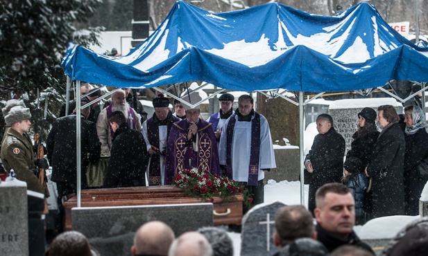 Pożegnanie Jadwigi Kaczyńskiej.