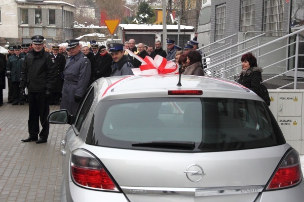 Poświęcenie komisariatu w Redłowie