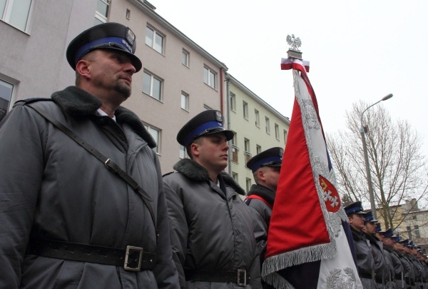 Poświęcenie komisariatu w Redłowie