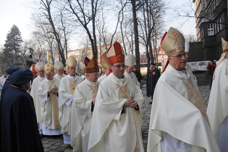 Ingres bp. Jana Kopca do gliwickiej katedry