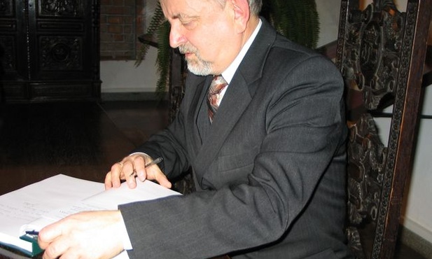 Spotknaie z prof. Janem Ptakiem