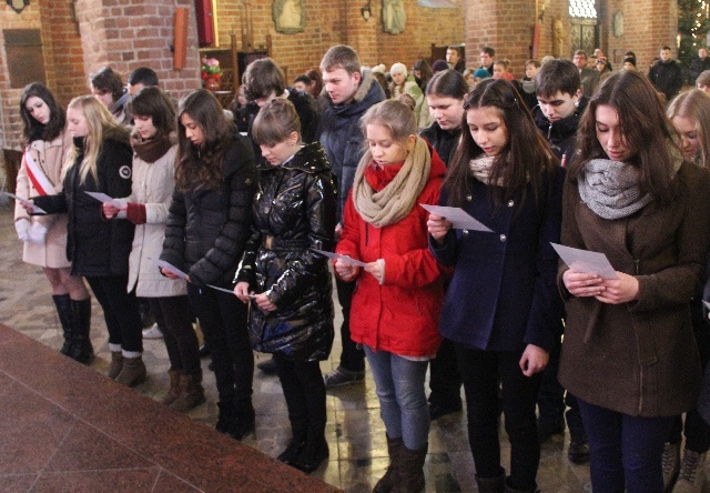 Dzień Patrona w Katolickim Gimnazjum i Liceum św. Tomasza z Akwinu w Gorzowie Wlkp.