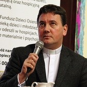 Ks. Jędrzej Orłowski, dyrektor Hospicjum im. ks. E. Dutkiewicza SAC w Gdańsku 