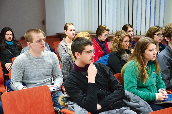  Zajęcia na KUL to część programu amerykańskich studentów w Europie Środkowo- -Wschodniej 