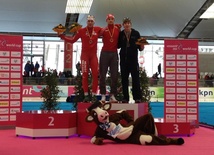 Kolejne podium zawodów Pucharu Świata dla Zbigniewa Bródki (pierwszy z lewej)